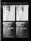 Bicycle and automotive wreck; Les Turnage (4 Negatives) (May 3, 1957) [Sleeve 3, Folder a, Box 12]